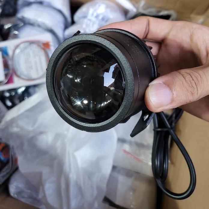 60W Đèn pha trợ sáng xe máy ô tô bi cầu 2.0" V9 hàng cao câp cho khách víp xem vieo, đèn led xe máy ô tô