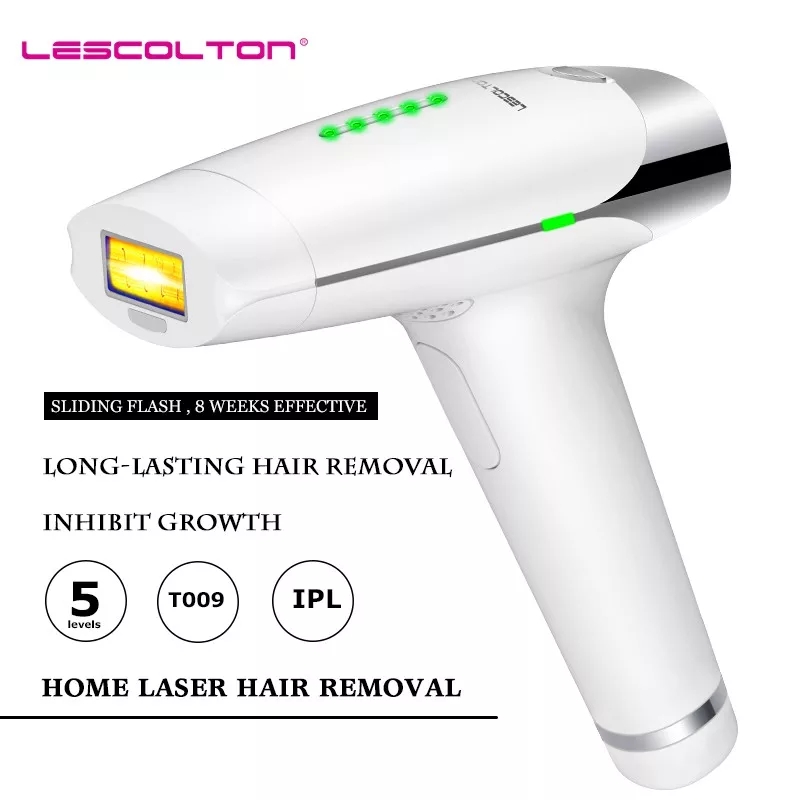 Máy triệt lông cá nhân công nghệ cao  Lescolton t009 IPL Laser ( đi kèm có phíc cắm đa năng )