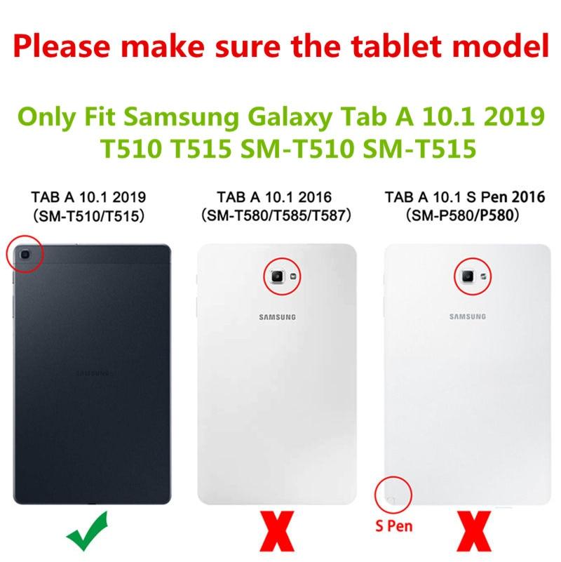 Ốp Lưng Chống Sốc Có Dây Đeo Cho Samsung Galaxy Tab A 10.1 Inch 2019 Sm-T510 T515