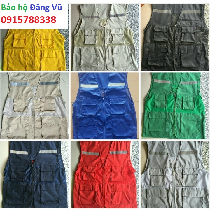Áo phản quang lưới combo 10 cái