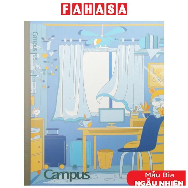 Tập Studying Room A5 - 4 Ly Ngang - 200 Trang 70gsm - Campus NB-A5LY96SR (Mẫu Màu Giao Ngẫu Nhiên)