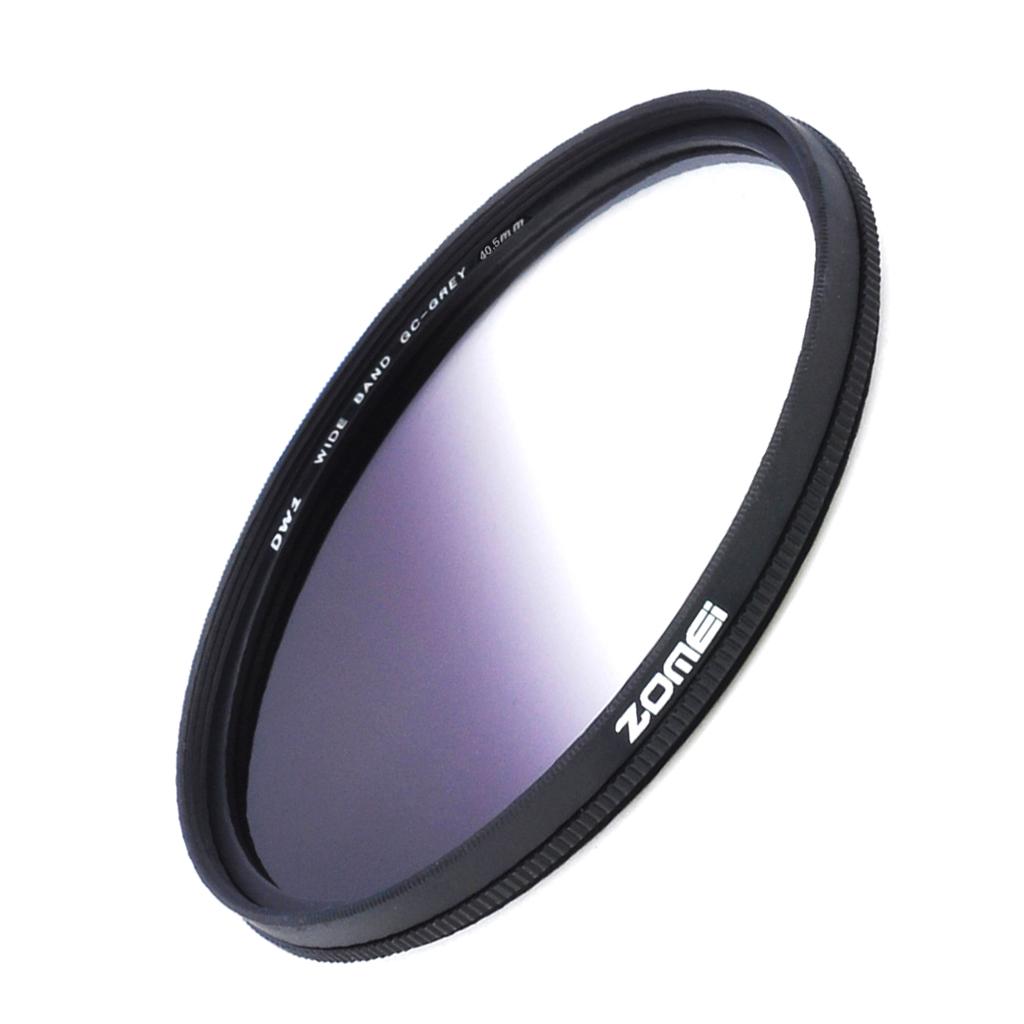 Ultra Slim Optical Graduated Color Camera Lens Filter For Canon Gray