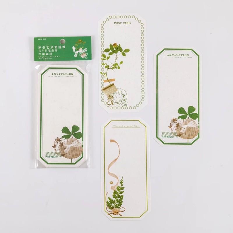 Set 30 labels 3 mẫu cứng cáp có thể làm bookmark