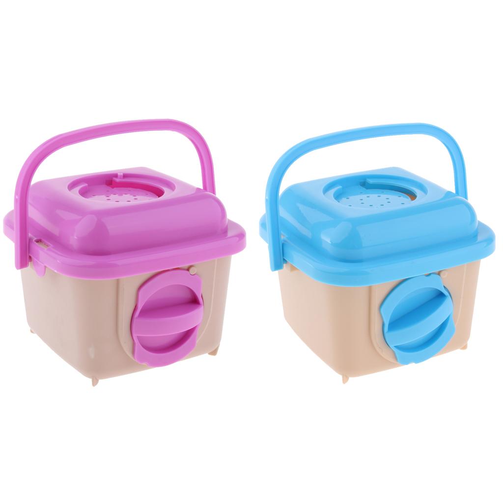 Portable Hamster Outdoor Carrier Mini Cage Mice Moving House For Travel