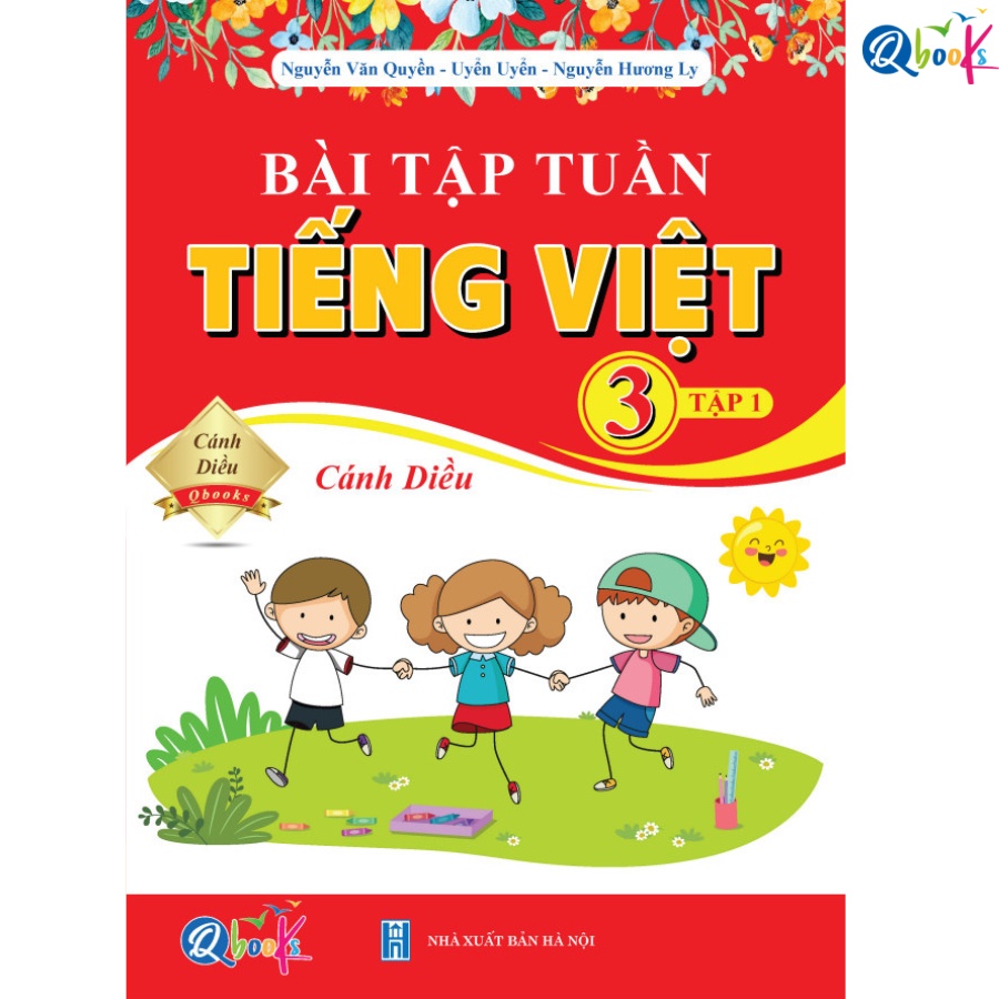 Sách - Combo Bài Tập Tuần và Đề Kiểm Tra Toán - Tiếng Việt Lớp 3 - Học Kì 1 - Cánh Diều ((4 cuốn)