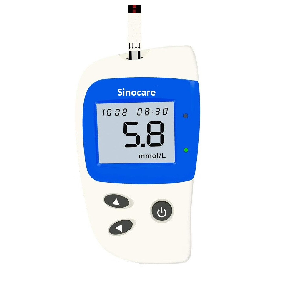Máy đo đường huyết Safe Accu 2 tặng 1 hộp 50 que thử và hộp 50 kim chích máu