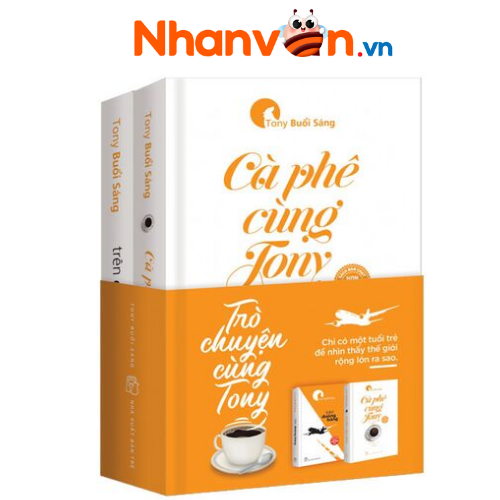 Combo 2 Cuốn Trò Chuyện Cùng Tony - Trên Đường Băng và Cà Phê Cùng Tony