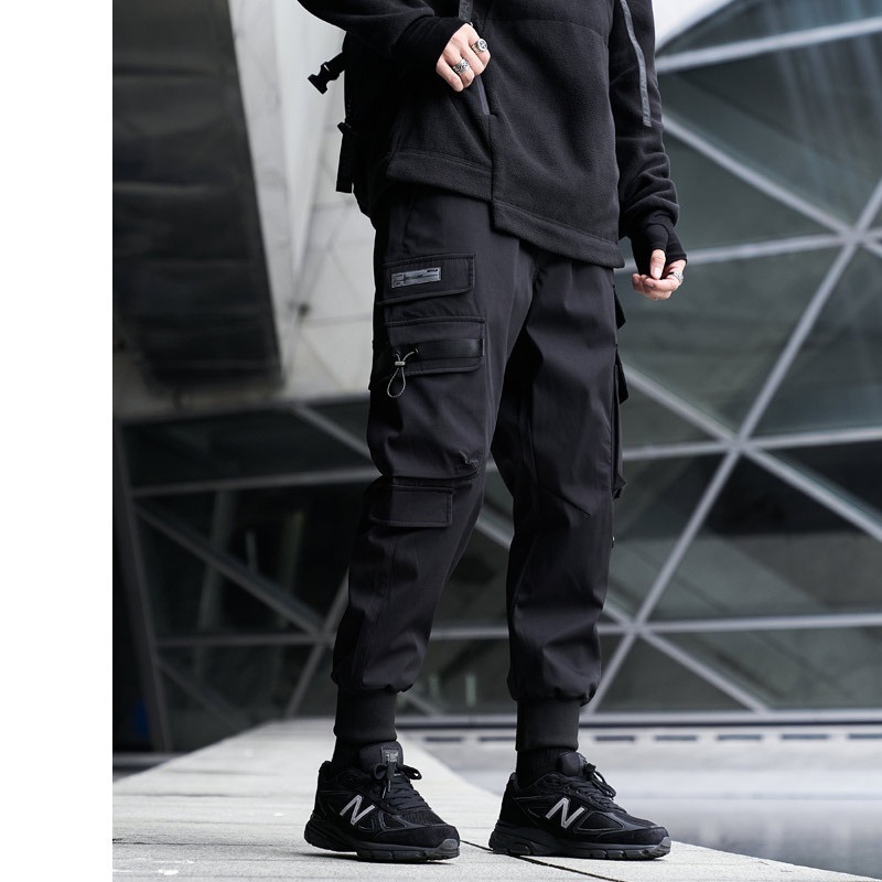 Quần jogger nam túi hộp chất kaki cotton mềm mịn, phong cách đường phố R3