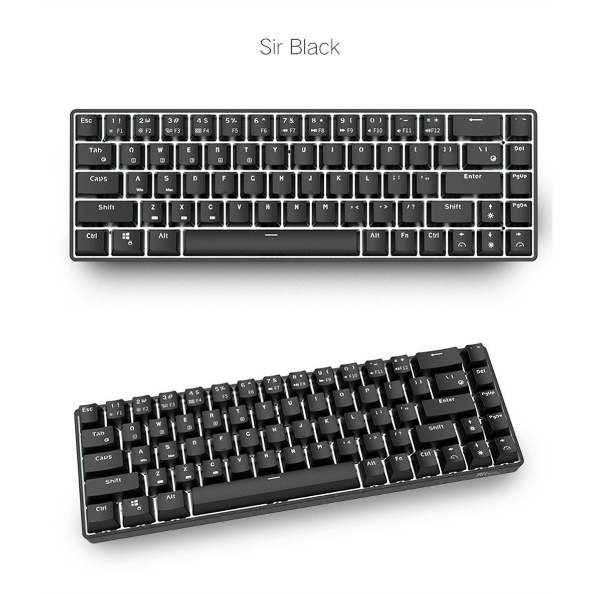 Bàn phím cơ không dây mini Royal Kludge RK68 Bluetooth 5.1 dành cho laptop, máy tính, điện thoại gọn nhẹ - Hàng chính hãng