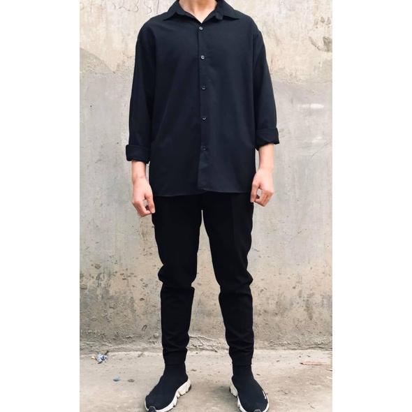 SƠ MI LỤA DÀI TAY NAM NỮ
