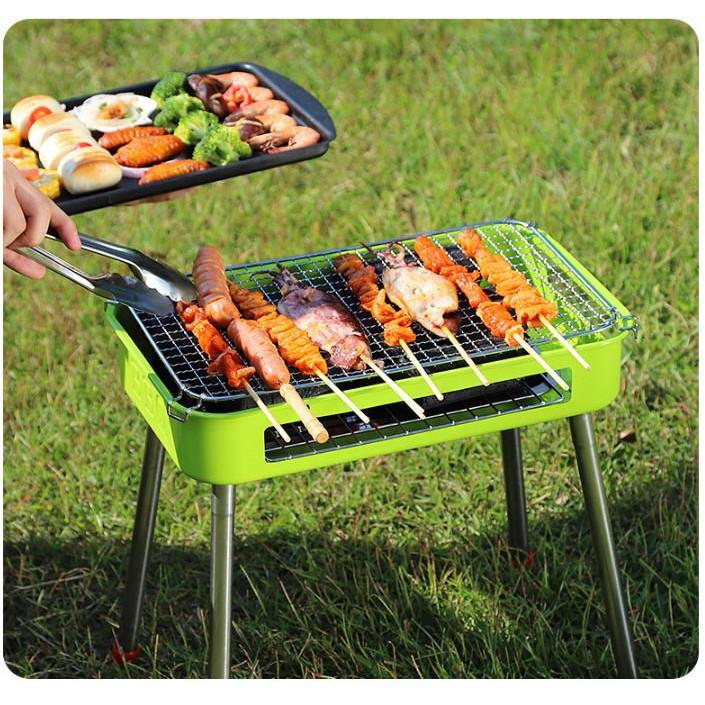 Bếp nướng điện BBQ 2 tầng 1800w - Home and Garden