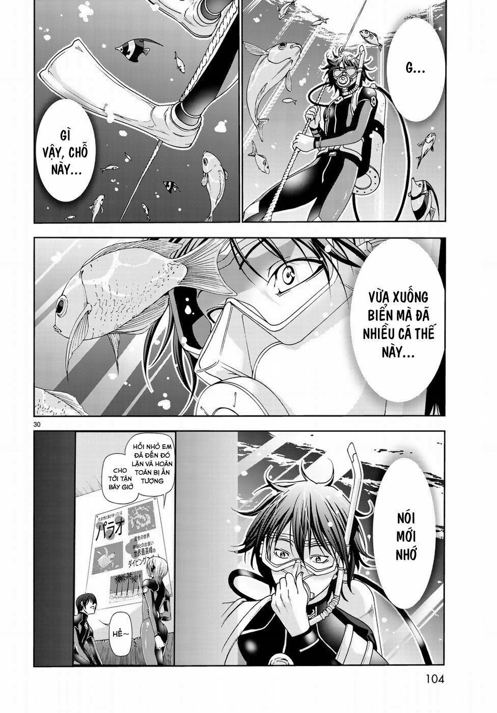 cô gái thích lặn - grand blue chapter 51 28