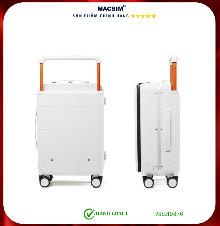 Vali cao cấp Macsim Hanke MSH9862 - Size 20 inch