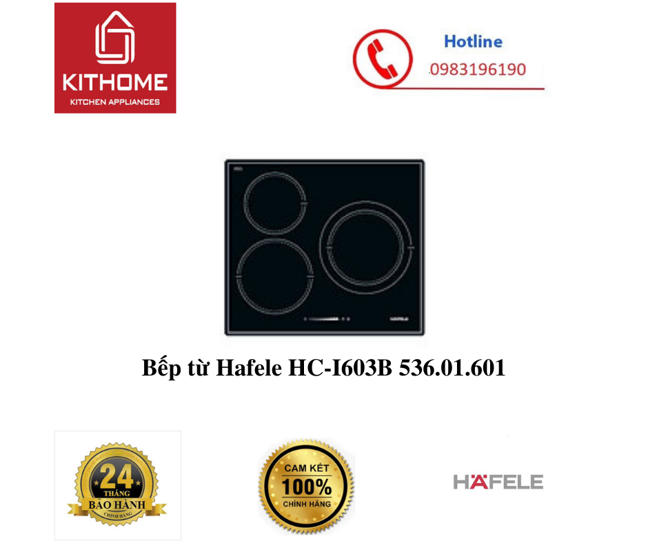 Bếp từ Hafele HC-I603B 536.01.601 - Hàng Chính Hãng