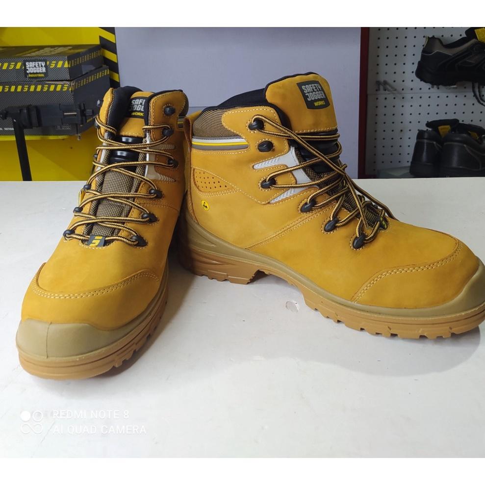 Giày Bảo Hộ Safety Jogger Ultima Da Thật, Đế Chống Đâm Xuyên, Trơn Trượt, Chống Tĩnh Điện, Chống Va Đập