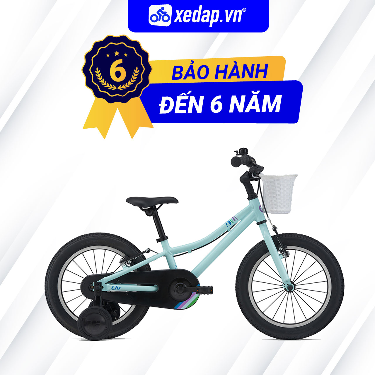 [FREESHIP] Xe Đạp Trẻ Em GIANT Youth LIV Adore F/W 16 – Bánh 16 Inches – 2022 cho bé gái 4-7 tuổi cao 1 mét- 1m20