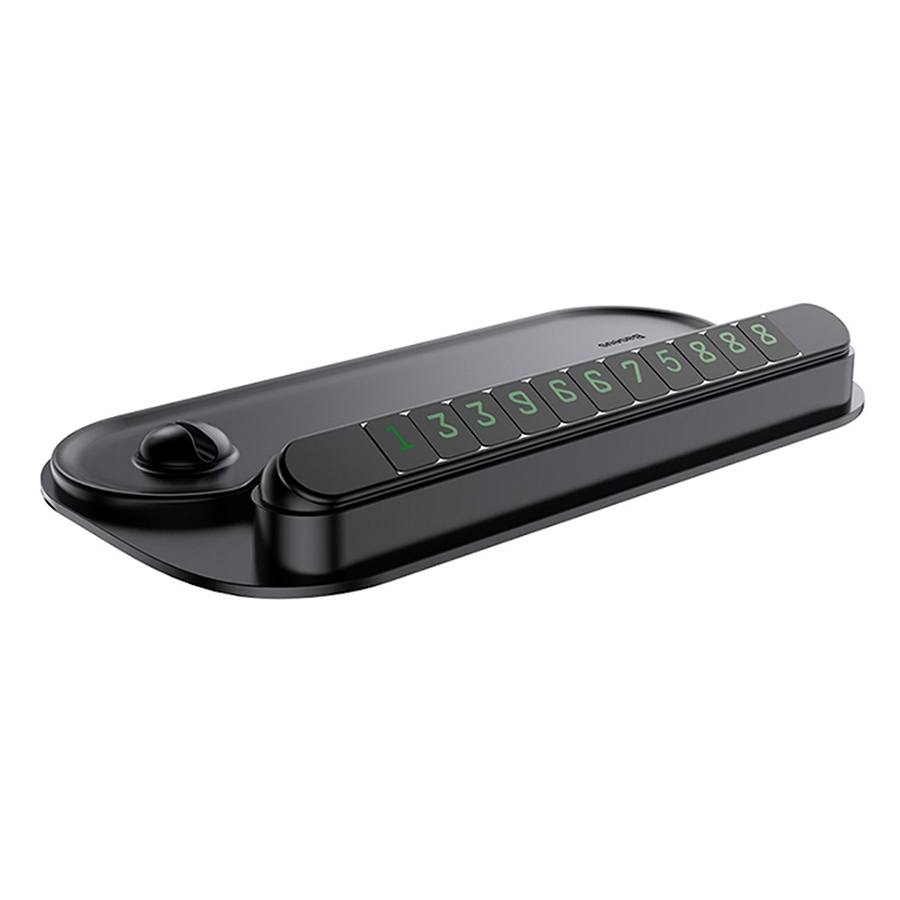 Bảng Số Điện Thoại Trên Ô Tô Baseus ACNUM-PM01