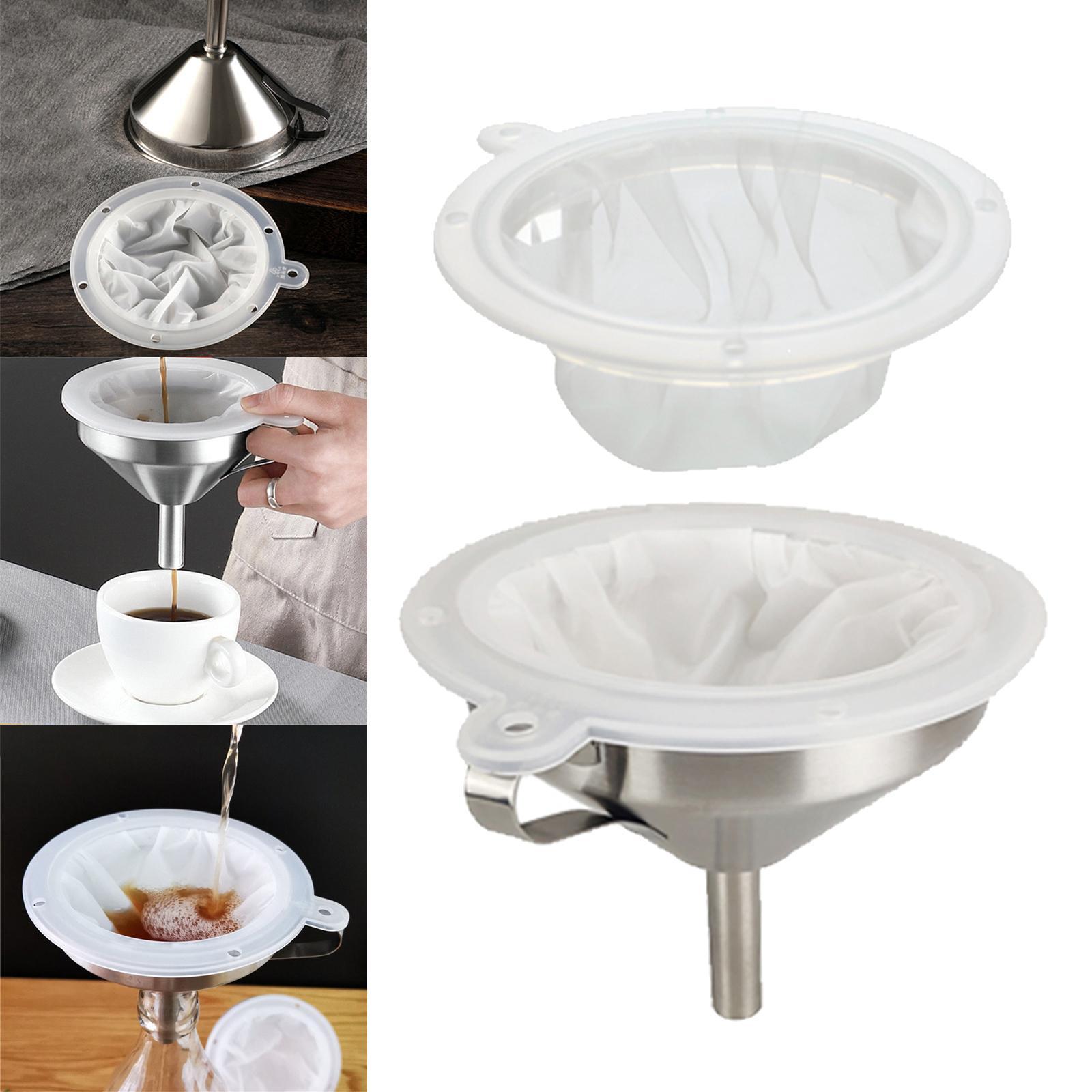 Food Grade Food Filter Strainer with 200 Mesh and 100 Mesh for Transferring
