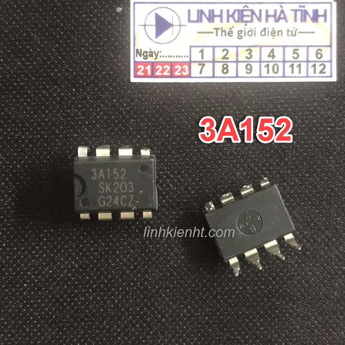 IC nguồn điều hòa STR3A152 3A152 DIP-8 mới