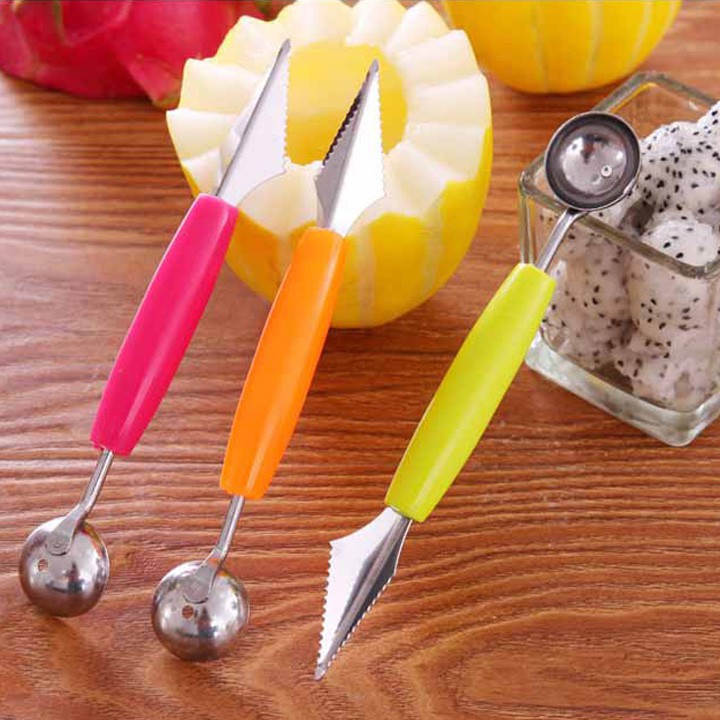 Combo 2 dụng cụ gọt tỉa trái cây 2 đầu
