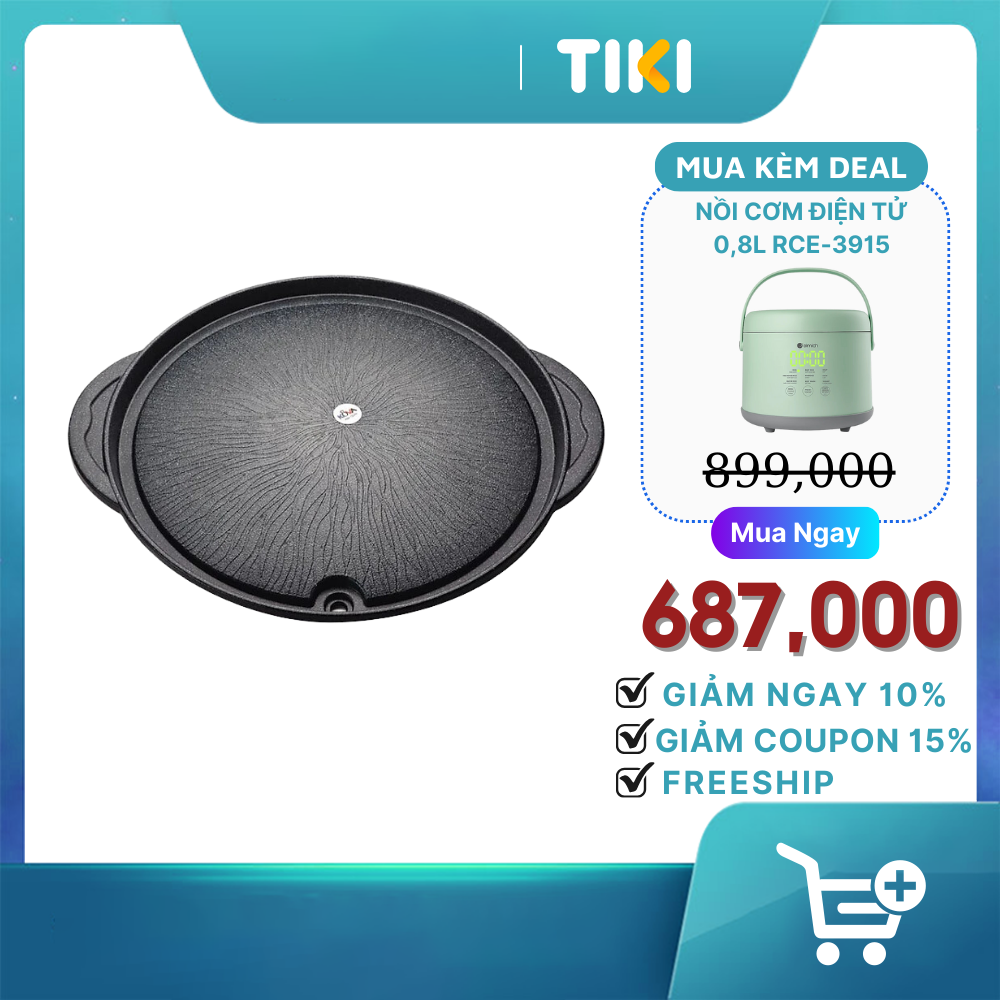 Chảo Nướng Chống Dính Kova Tròn HGR
