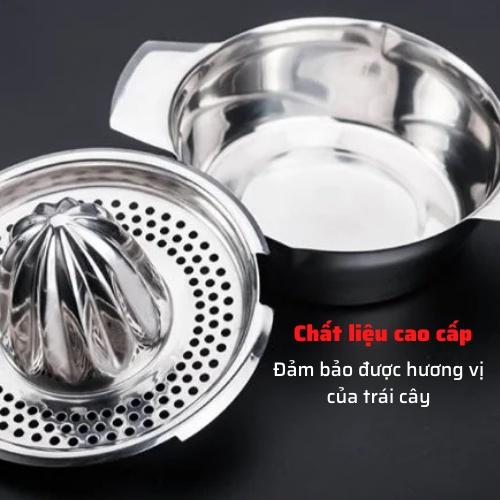 dụng cụ vắt cam chanh bằng Inox cầm tay tiện lợi dụng cụ nhà bếp an toàn dễ dàng sử dụng cao cấp inox không gỉ