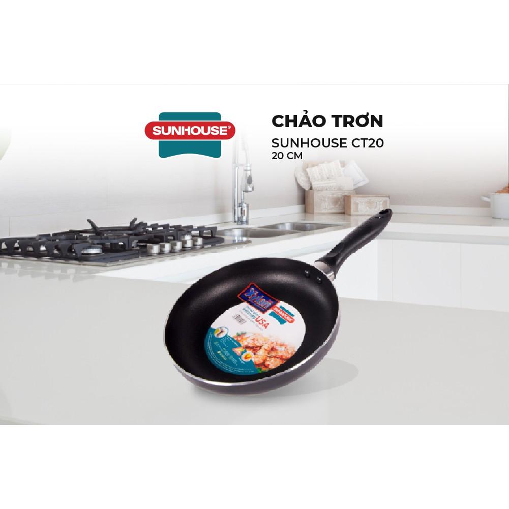 Chảo trơn SUNHOUSE CT24 phi 24cm