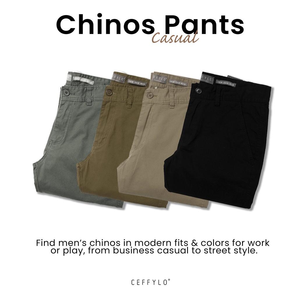 Quần Khaki Nam Túi Chéo Vải Chinos Chất Liệu Dày Dặn, Co Giãn Cực Mạnh, Giữ Form Tuyệt Đối - POLIDO Mall