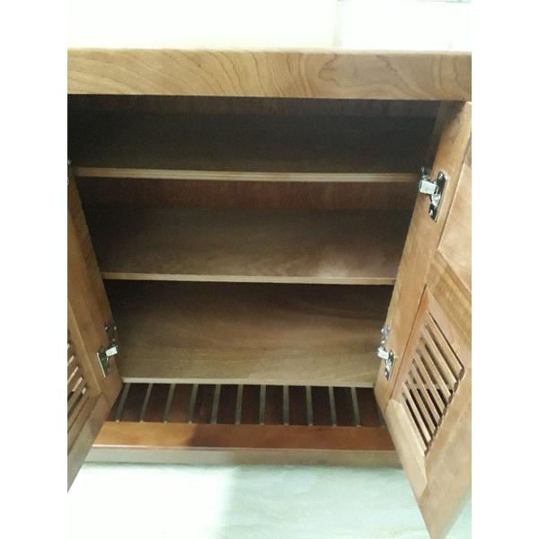 Tủ Giày Gỗ Xoan Đào Tự Nhiên