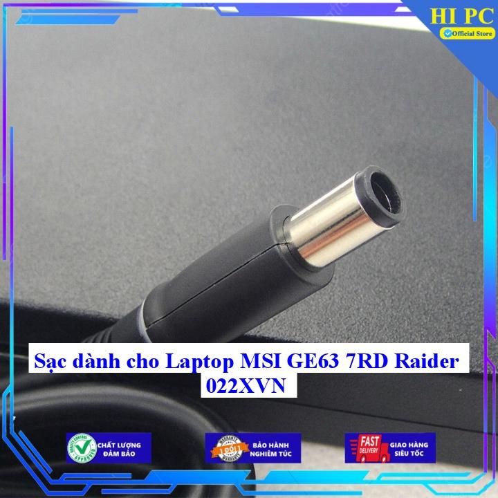 Sạc dành cho Laptop MSI GE63 7RD Raider 022XVN - Kèm Dây nguồn - Hàng Nhập Khẩu