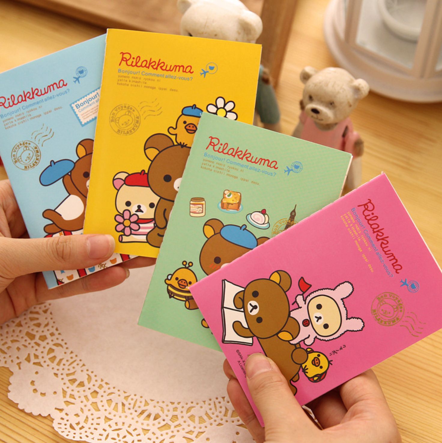 Sổ tay mini siêu dễ thương cho bé - Sổ tay 18 trang học tập cho bé
