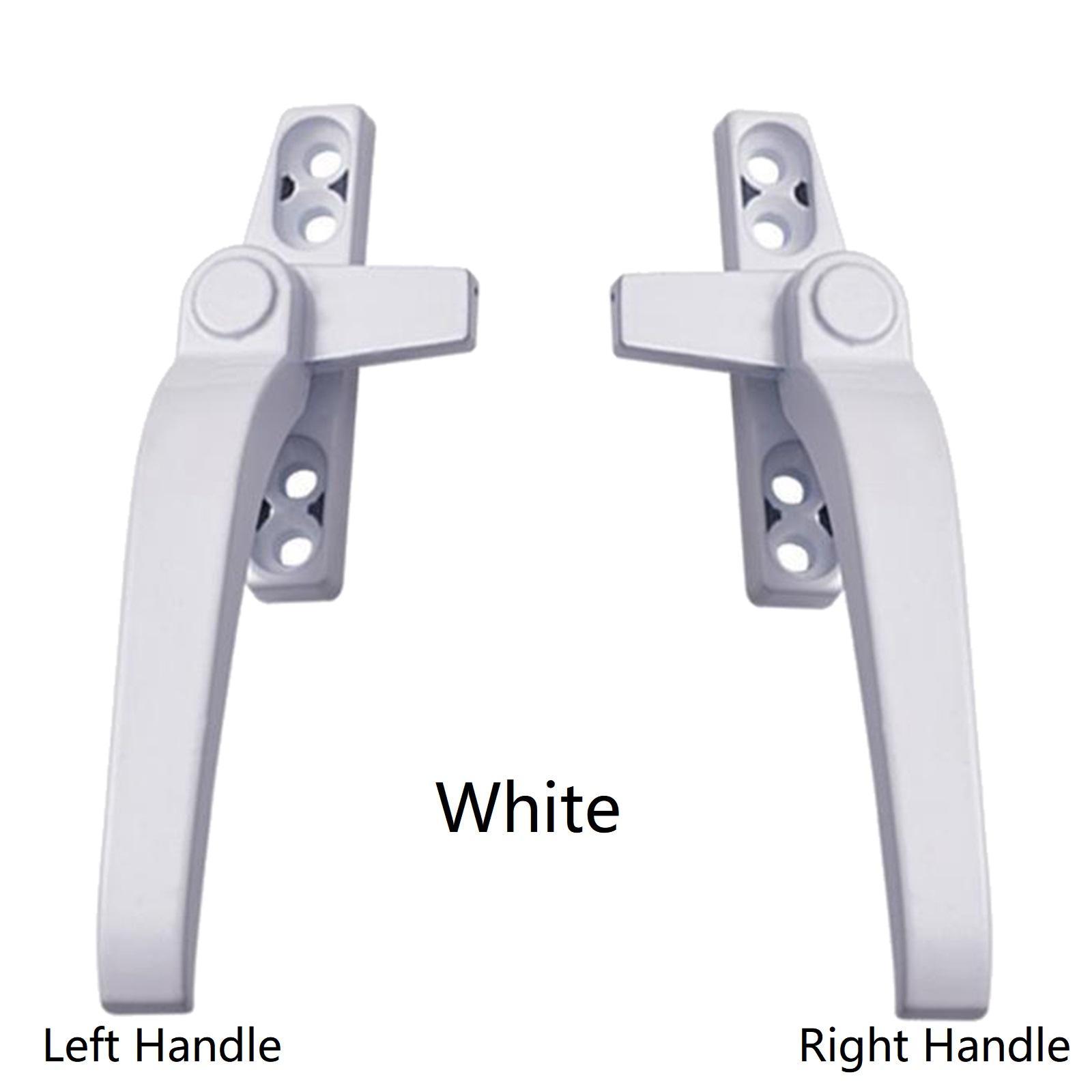 Aluminum Alloy Long Lever Window Casement Locking Handle Hardware Replacemrnt Parts