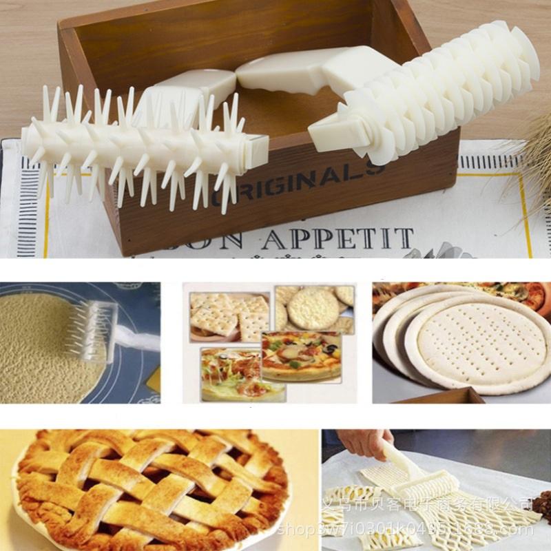 Cây Lăn Gai Đục Tạo Lỗ Làm Bánh Đế Pizza Chất Lượng Cao - LANGAIPIZZA