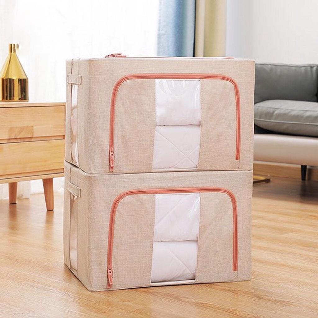 Combo 2 thùng vải canvas theo phong cách Bắc Âu size max