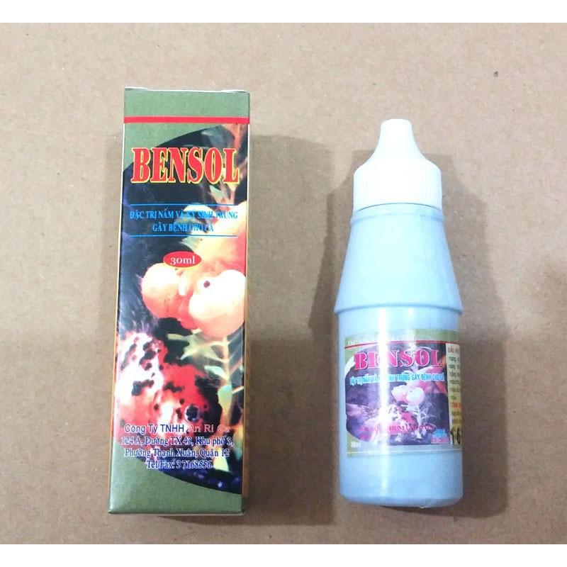 Thuốc Bensol đặt trị nấm và ký sinh trùng cho cá cảnh