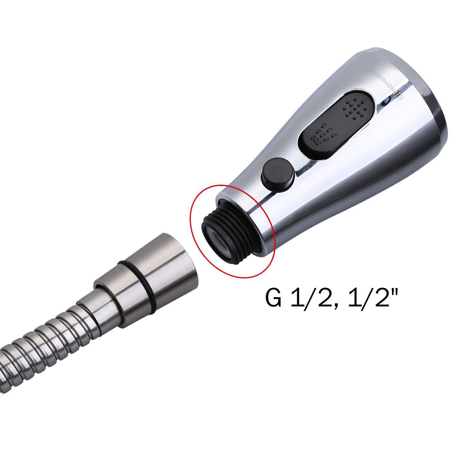 Đầu vòi xịt nước 3 chức năng cho chậu bếp phòng tắm