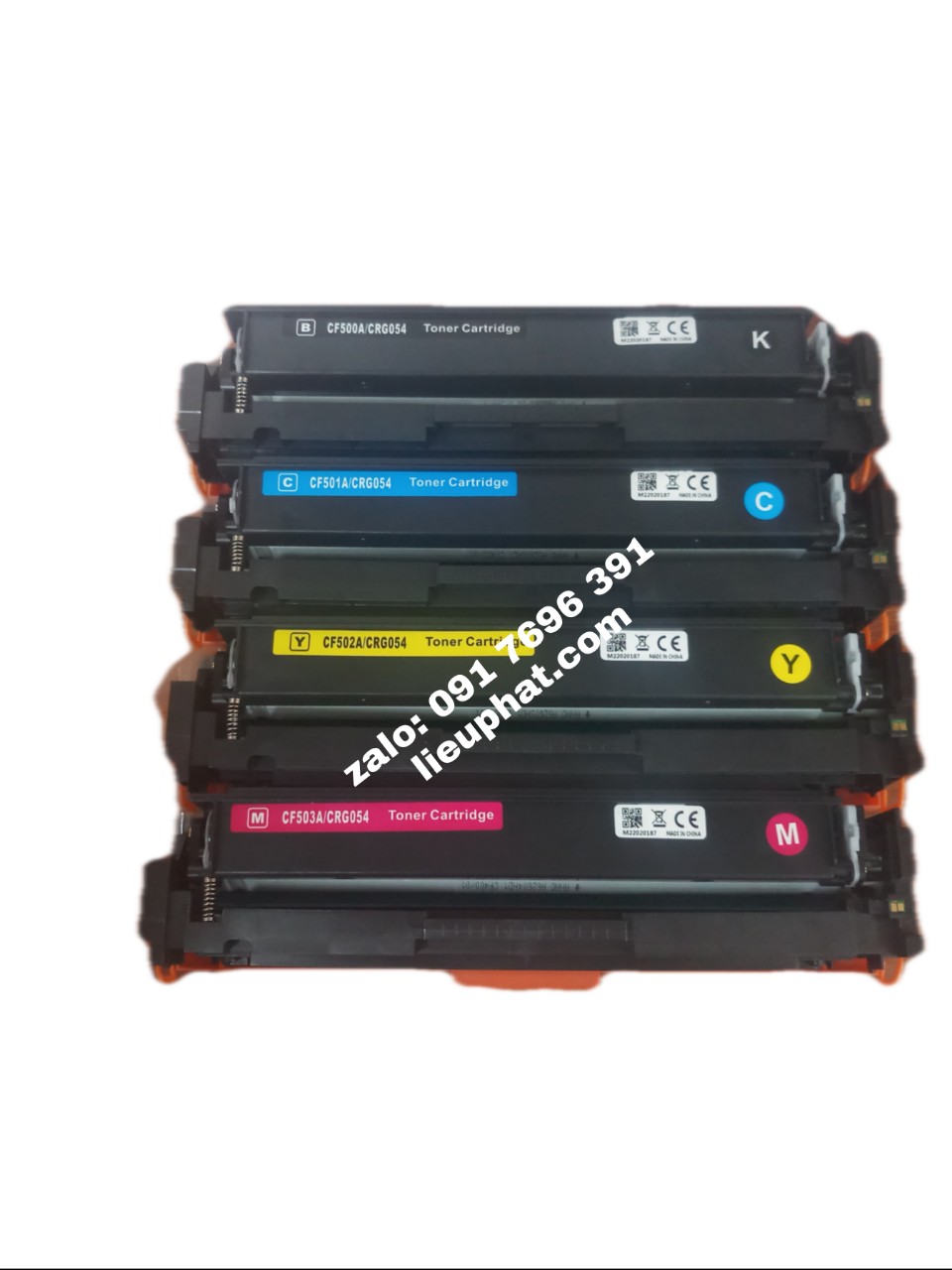 Bộ 4 hộp mực in laser màu ACO 054 cho máy in Canon imageCLASS MF642Cdw/MF641CW/MF643/MF644/MF645/ Canon LBP622cdw/LBP621CW/LBP623CDW, HP Color M254nw/ M254dw/ M280nw/ M281fdn/ M281fdw - Hàng nhập khẩu