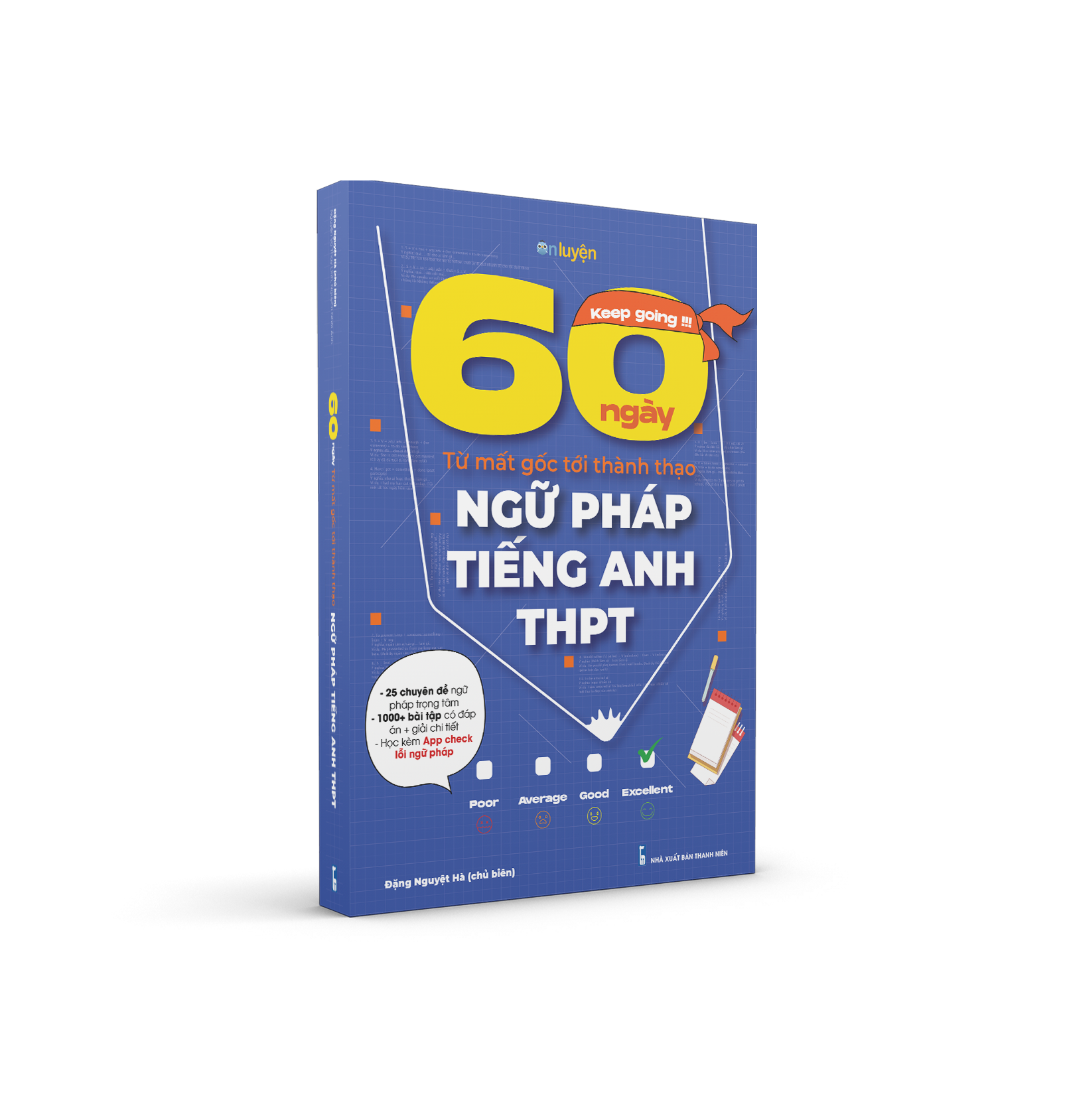 Sách 60 ngày từ mất gốc tới thành thạo Ngữ pháp Tiếng Anh THPT - Nhà sách Ôn luyện