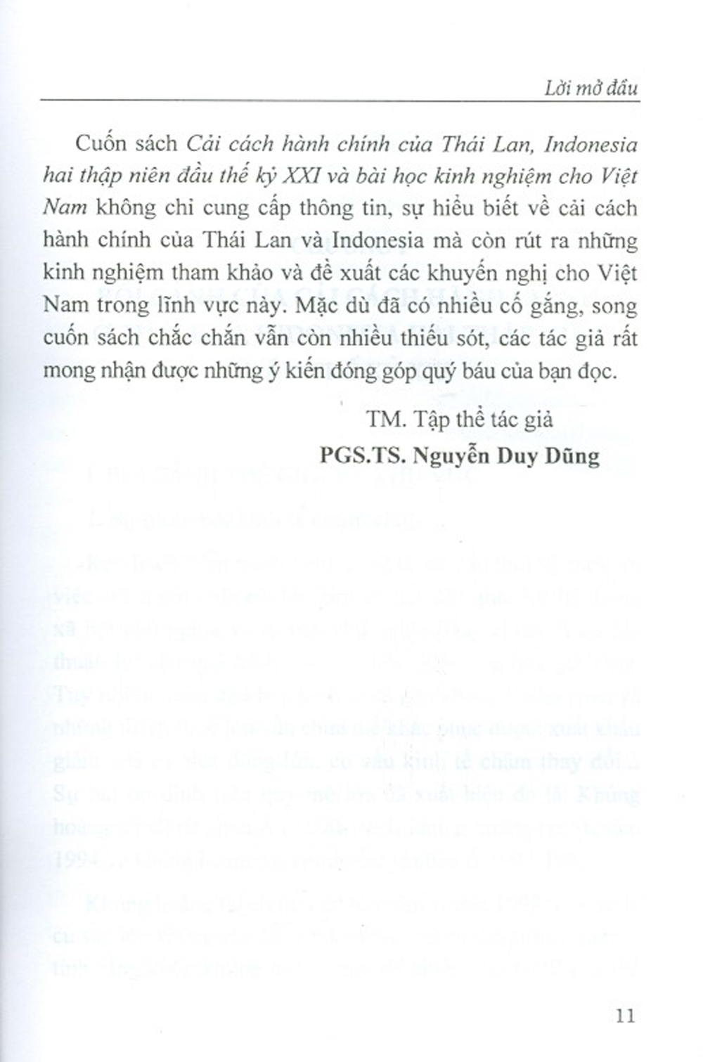 Cải Cách Hành Chính Của Thái Lan, Indonesia Hai Thập Niên Đầu Thế Kỷ Xxi Và Bài Học Kinh Nghiệm Cho Việt Nam (Sách Tham Khảo)