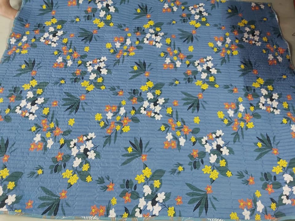 CHĂN HÈ TENCEL HOA VĂN CHẤT SIÊU MÁT - GIAO MÀU NGẪU NHIÊN