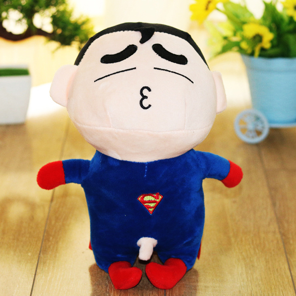 Gấu Bông Shin Superman (35 Cm) Gb21 (Màu Xanh Dương Phối Đỏ)