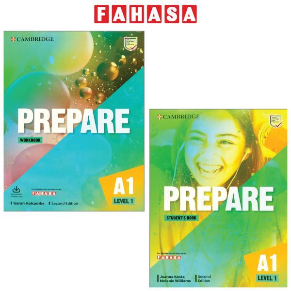 Combo Prepare A1 Level 1: Student's Book + Workbook With Audio Download