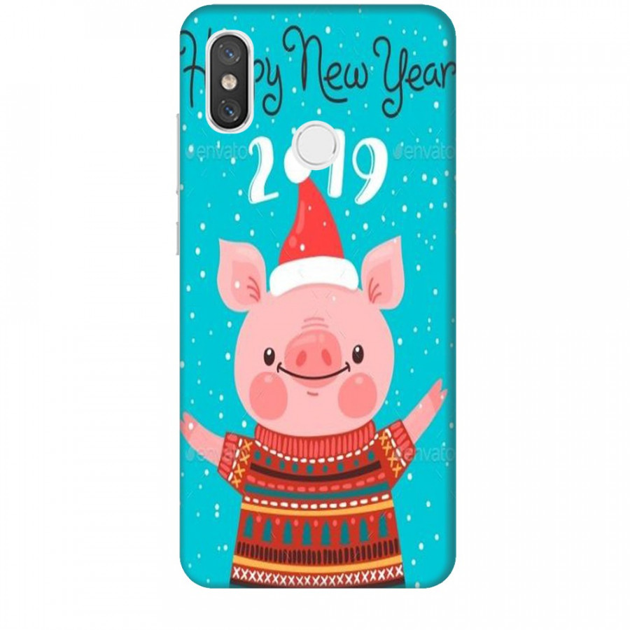 Ốp lưng dành cho điện thoại XIAOMI MI 8 Heo Xuân Dễ Thương