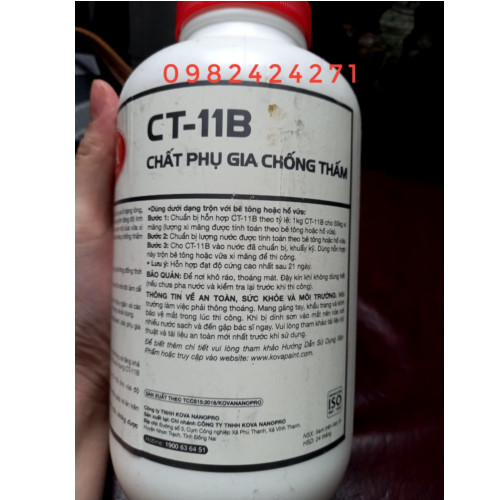 Chất phụ gia chống thấm KO VA CT-11B chai 1kg