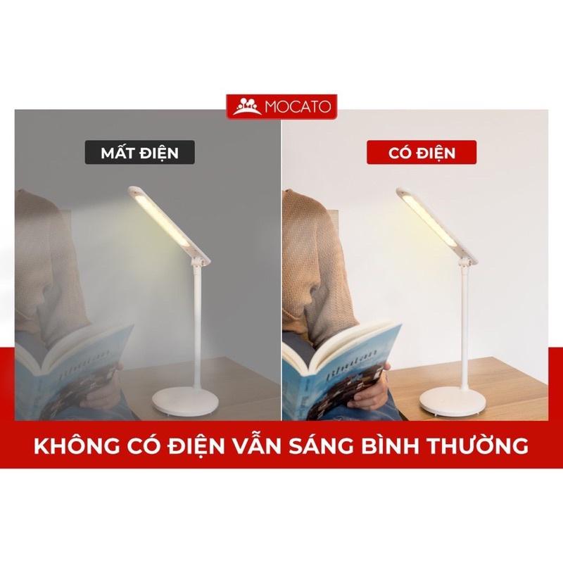 Đèn Học Chống Cận Light M202, để bàn đọc sách, chống mỏi mắt, tích hợp pin dự phòng, nhiều chế độ sáng