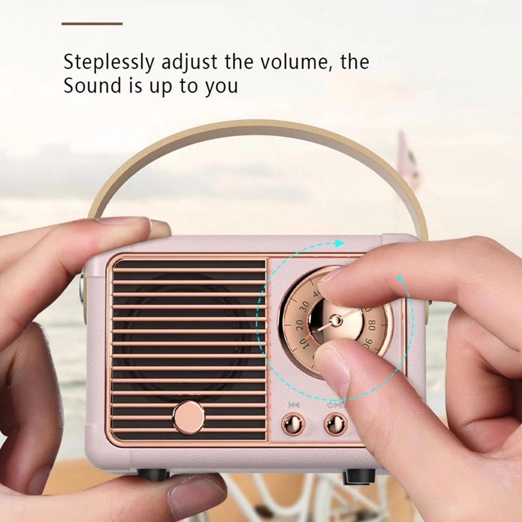 Loa bluetooth HM11 Âm Thanh Siêu Trầm Phong Cách Retro Và Phụ Kiện