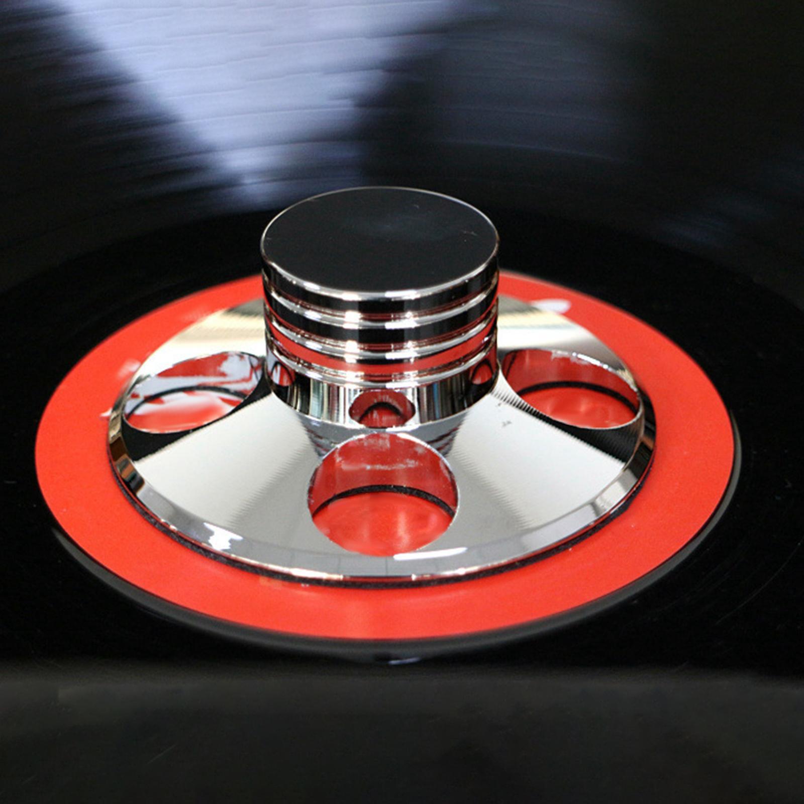 Disc Stabilizer Turntable Weight The Record Level Speed Durable