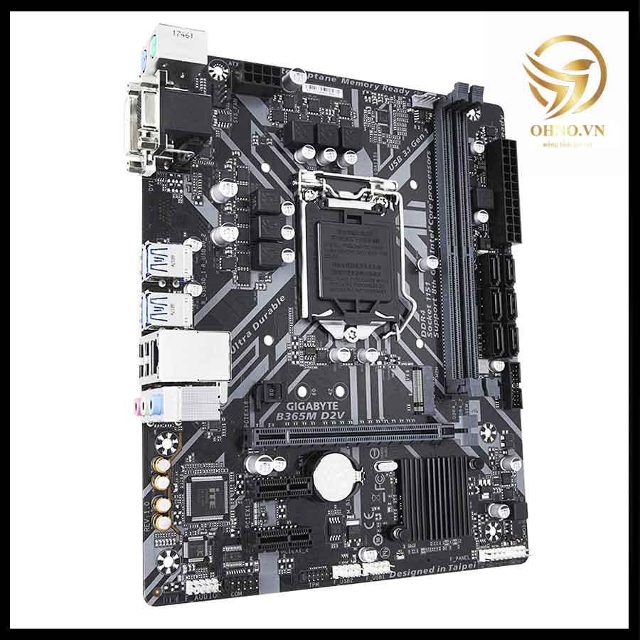 Main Máy Tính Gigabyte B365M D2V Viễn Sơn Mainboard Linh Kiện Điện Tử Cho Máy Tính PC -hàng chính hãng