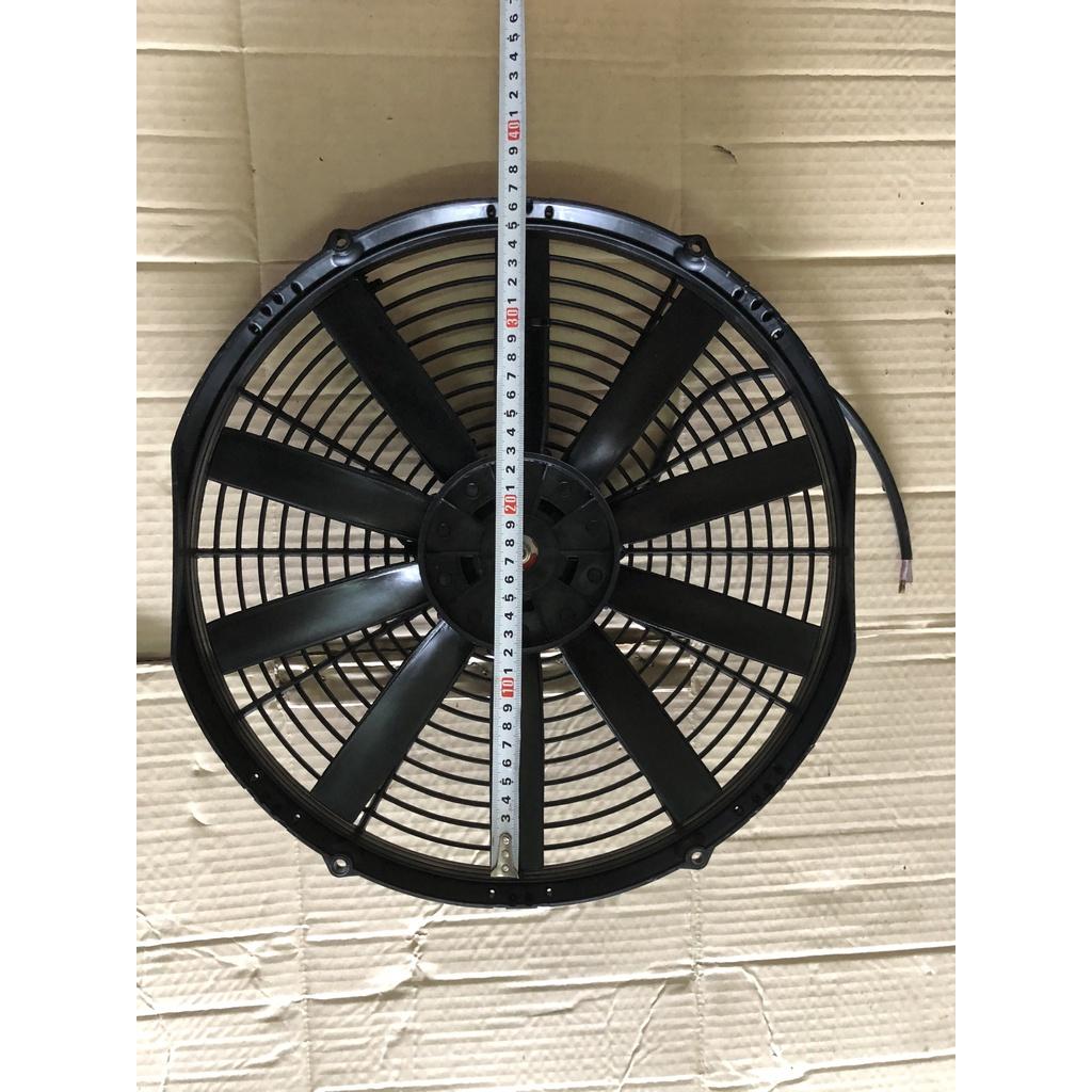 Quạt Dàn nóng chế 14 inch 12V / 24V 80W hàng Pokka Trung Quốc