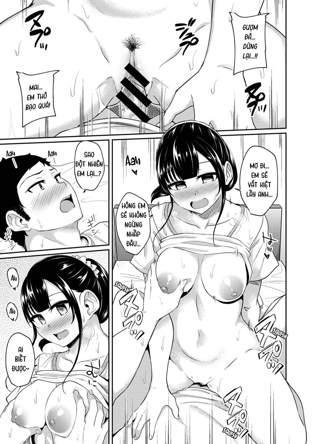 thấy em gái mình đang mặc tạp dề khỏa thân chapter 11 15